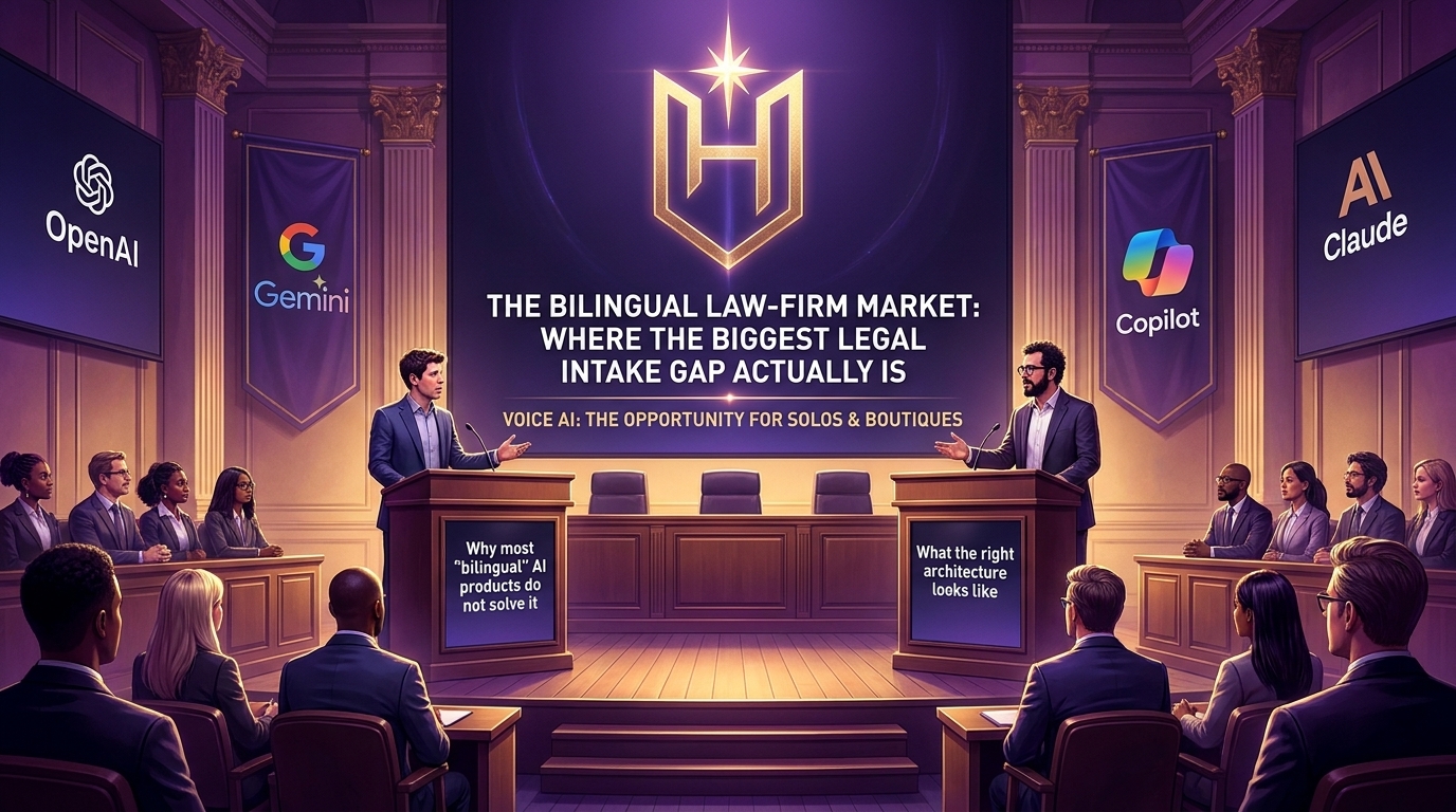 El mercado bilingüe de despachos de abogados: dónde reside realmente la mayor brecha en la captación de clientes legales